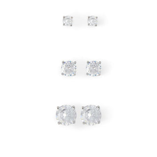 ALDO Silver Elastane Earrings