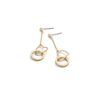 ALDO Gold Elastane Earrings