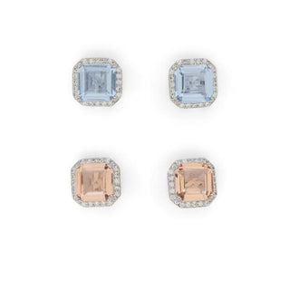 ALDO Blue Elastane Earrings