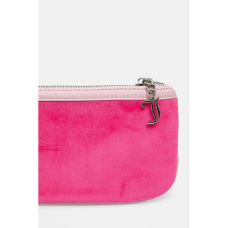 Juicy Couture Pink Polyester Shoulder Bag