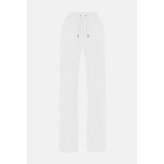 Juicy Couture White Polyester Casual Pants