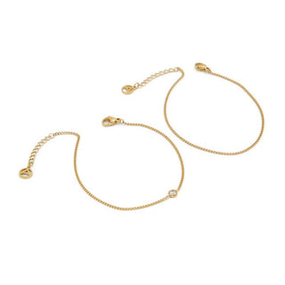 ALDO Gold Elastane Bracelet