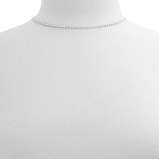 ALDO Silver Elastane Necklace