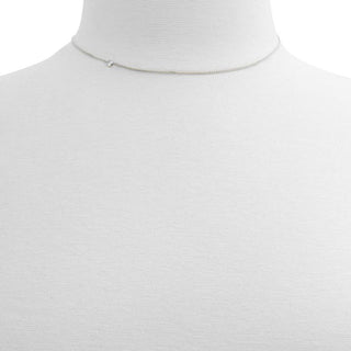 ALDO Silver Elastane Necklace