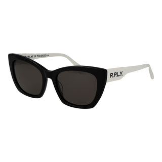 Replay Black Plastic Sunglasses