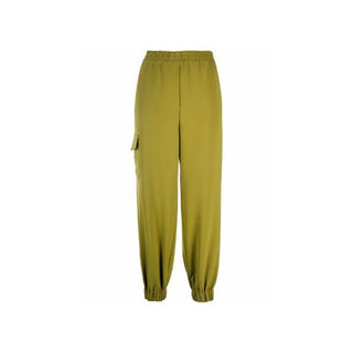 BLANCA VITA Bicolor Elastane Cargo Pants