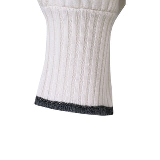 Brunello Cucinelli White Cashmere Sweater
