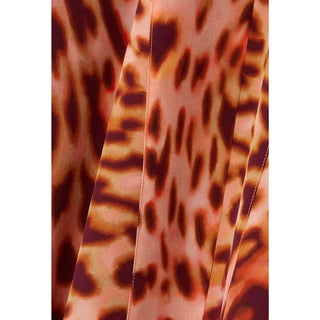 Stella McCartney Orange Silk Long Skirt