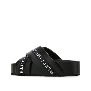 Stella McCartney Black Polyethylene Slippers