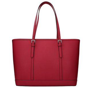 Michael Kors Red Leather Shoulder Bag