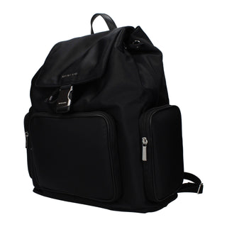 Michael Kors Black Fabric Backpack