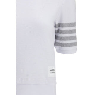 Thom Browne White Cotton Sportswear
