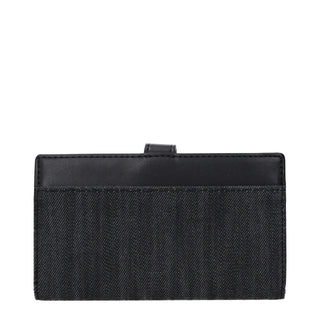 Michael Kors Black Fabric Wallet