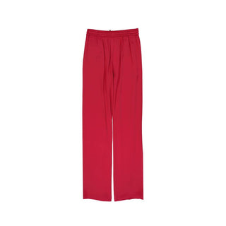 Herno Red Acetate Casual Pants