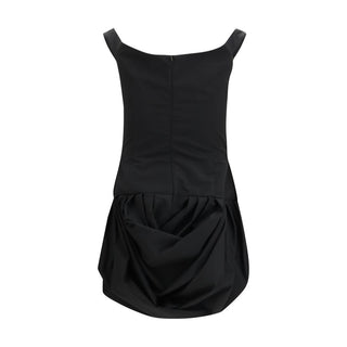 Magda Butrym Black Polyester Casual Dress