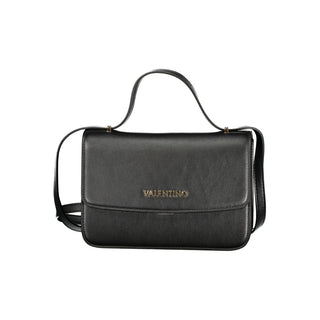Mario Valentino Black Polyurethane Women's Bag