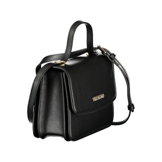 Mario Valentino Black Polyurethane Women's Bag