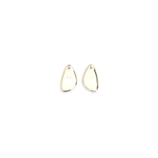 Self-Portrait Gold Brass Earrings
