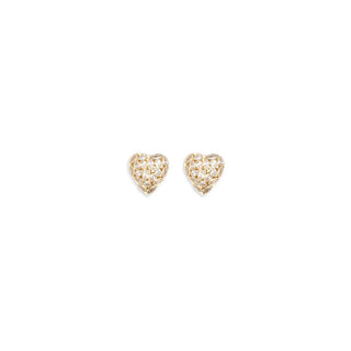 Self-Portrait Gold Brass Earrings