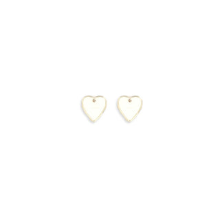Self-Portrait Gold Brass Earrings