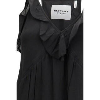 Isabel Marant Étoile Black Cotton Casual Dress
