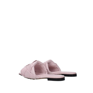 Bottega Veneta Multicolor Calfskin Flat Sandals