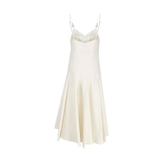 Bottega Veneta White Cotton Casual Dress