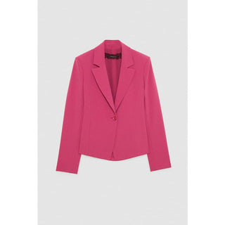 Patrizia Pepe Yellow Polyester Blazer