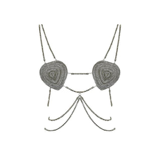 Patrizia Pepe White Copper Bra