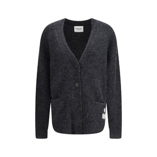 Isabel Marant Étoile Gray Alpaca Vicugna Pacos Cardigan