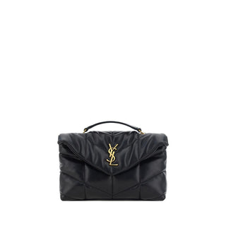 Saint Laurent Black Lamb Ovis Aries Shoulder Bag