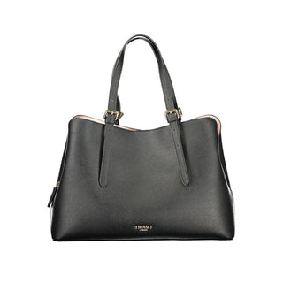 Twinset Nero Polyurethane Women Tote