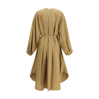 Loulou De Saison Beige Cotton Casual Dress