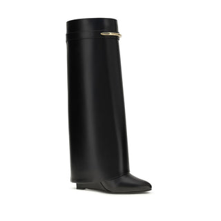 Givenchy Black Calf Leather Bos Taurus Boots