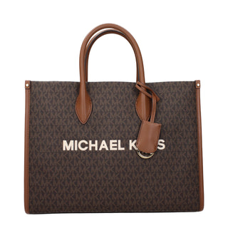 Michael Kors Brown Fabric Handbag