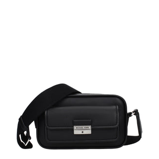 Michael Kors Black Leather Crossbody Bag