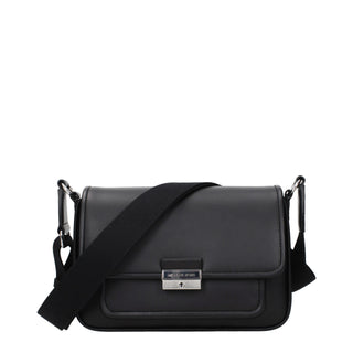 Michael Kors Black Leather Crossbody Bag