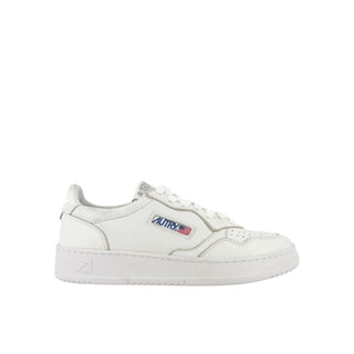 Autry White Leather Sneakers