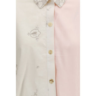 E.L.V. DENIM Multicolor Cotton Pattern Shirt