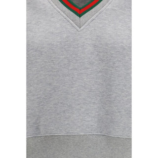 Gucci Gray Cotton Sweatshirt