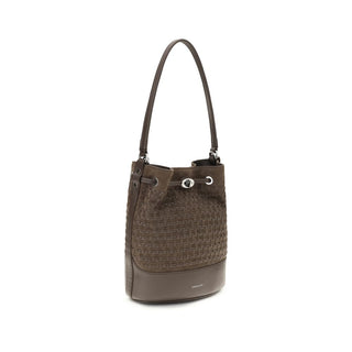 Zanellato Brown Calf Leather Bos Taurus Backet Bag