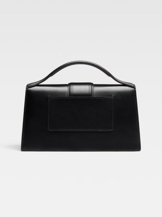 Jacquemus Black Leather Le Grand Bambino Handbag