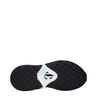 Jimmy Choo Black Fabric Athletic Sneakers