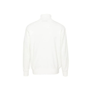 Autry White Nylon Sweatshirt