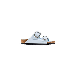 Birkenstock Blue Artificial Leather Slippers