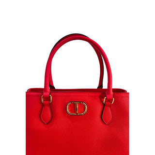 Twinset White PU Women Handbag