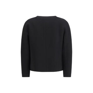 Max Mara Black Triacetate Coat