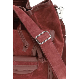 Pierre Hardy Bordeaux Calf Leather Bos Taurus Backet Bag
