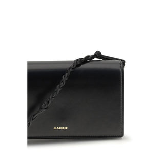 Jil Sander Black Calf Leather Bos Taurus Wallet