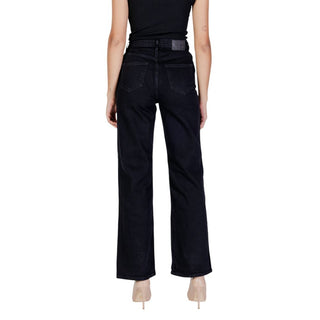 Vero Moda Black Cotton Mom Jeans